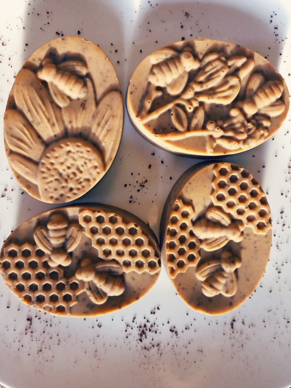 Tall Cocoa Coffee Body Scrub Soap - Image 2
