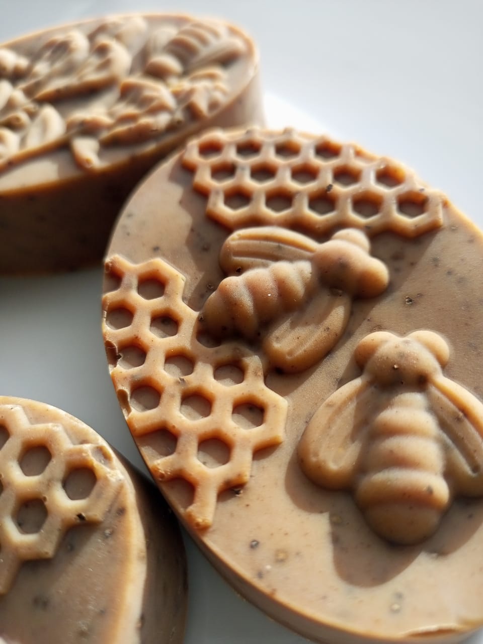 Tall Cocoa Coffee Body Scrub Soap - Image 5