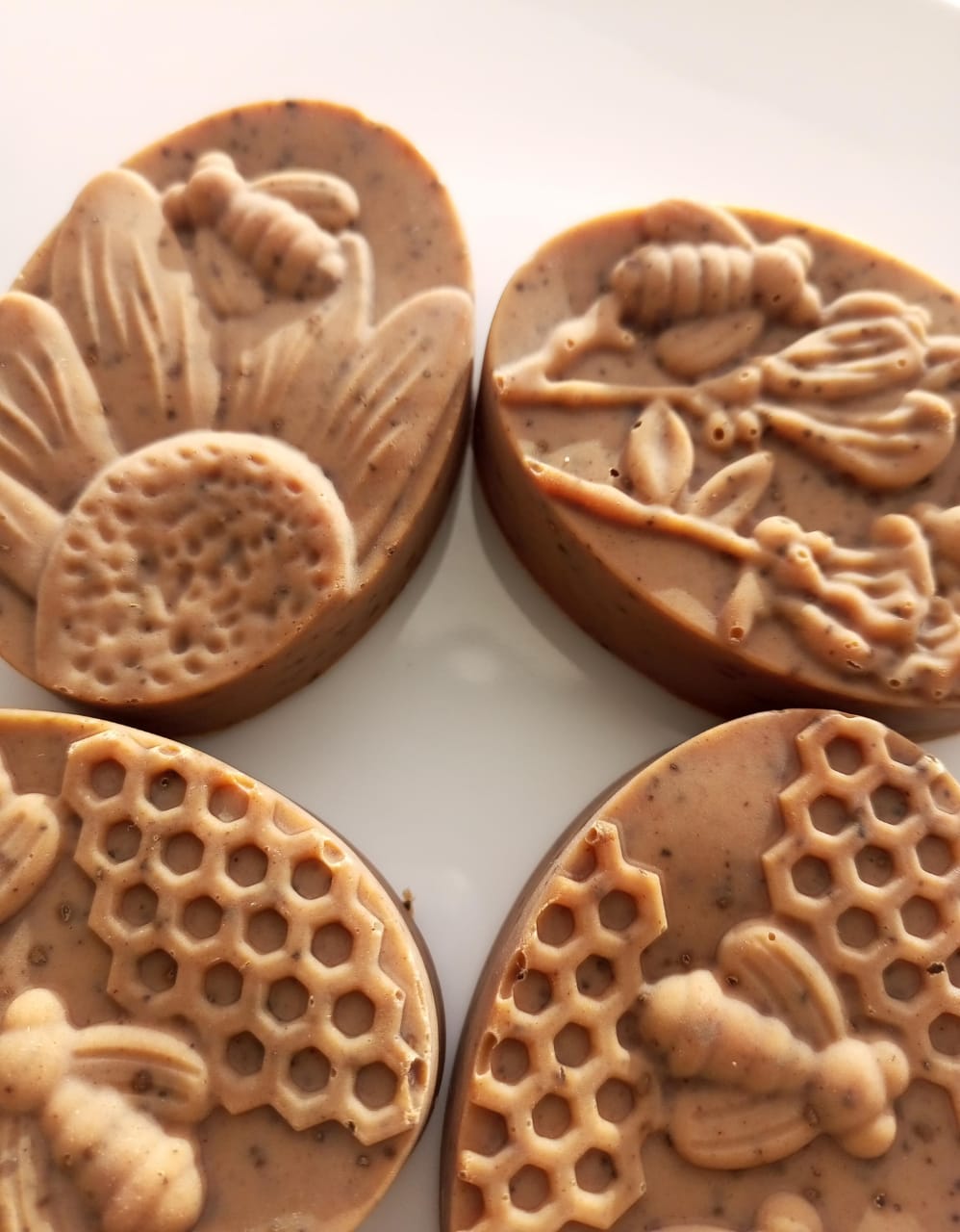 Tall Cocoa Coffee Body Scrub Soap - Image 8